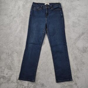 Levi's Jeans Womens Size 10S  Perfectly Slimming 512 Straight Leg Blue Denim